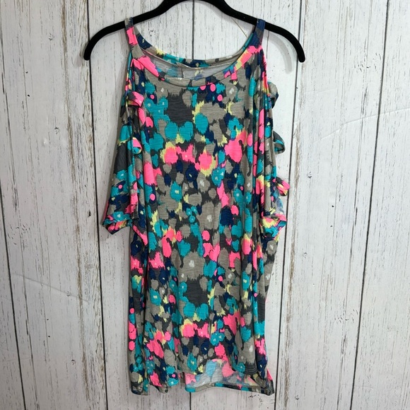 Sew in Love Cold Shoulder Blouse - Picture 1 of 7